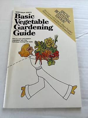 Vintage 1975 Special Bicentennial Edition!  Basic Vegetable Gardening Guide  • $5