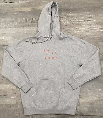 Mac Miller Hoodie Mens M Gray So It Goes Official Hoodie 2018 Album Swimming • $85