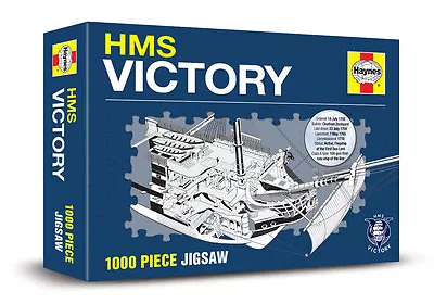 Hms Victory 1000 Piece Haynes Jigsaw - New Lord Horatio Nelson Ship  • £8.99
