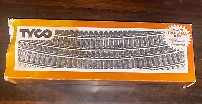 Vintage Tyco Train Tracks In Box Tru-Steel & 1 ATLAS Train Track • $12.95