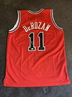 Signed Demar Derozan NBA Jersey - Beckett COA • $180