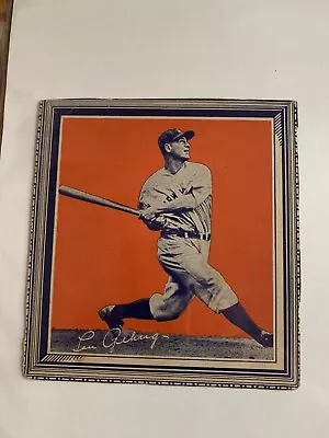 $1495 • Buy 1936 Wheaties Lou Gehrig Complete Panel Series 3 #4 - RARE In This Condition!