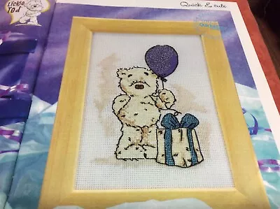 (G41) Lickle Ted Cross Stitch Chart • £1.40