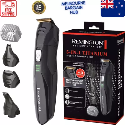 Remington Cordless Beard Trimmer Hair Body Clipper Shaver Groomer Rechargeable • $37.18