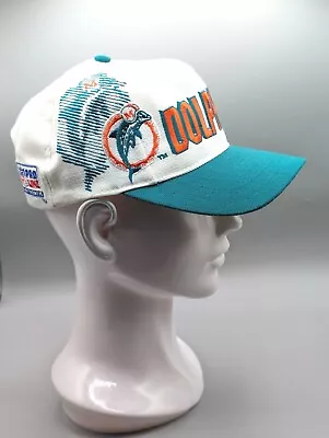 Vintage Miami Dolphins Sport Specialties Pro-Line Hat 90s Shadow Spellout Y2K • $99.99