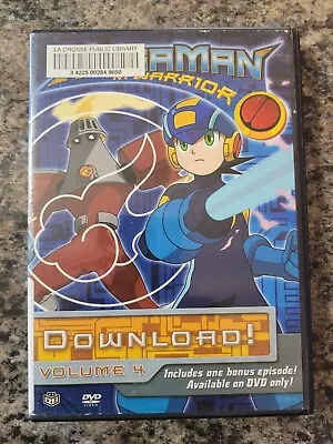 Megaman NT Warrior Volume 4: Download (2005 DVD) Rare OOP DVD • $89.98