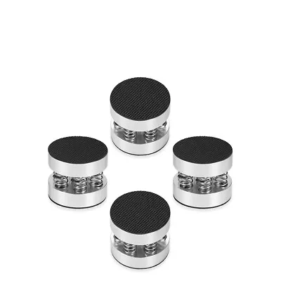 4× Anti Vibration Aluminum Spring Speaker Spikes Amplifier Isolation Stand Feet • $27.99