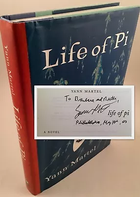 Life Of Pi : A Novel [SIGNED FIRST EDITION] 2002 Man Booker Prize Yann Martel • £107.87