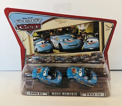 DISNEY PIXAR CARS DINOCO MIA & TIA MOVIE MOMENTS 2 PACK World Of Cars • $14.99