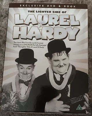 The Lighter Side Of Laurel And Hardy Exclusive Book & DVD Set. • £8.49