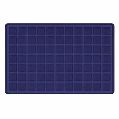 Lindner 2329M-77 Tray For 77 Coins Up To 24 Mm Ø Blue • £10.13