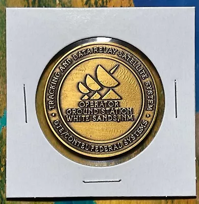 Sts-43 Operator Ground Station White Sands Nm Obscure Challenge Medallion Coin • $14.99