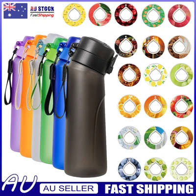 $7.99 • Buy 650ml Air Up Water Bottle Taste 20 Pod AIR Fruit Fragrance Flavored Water Bottle