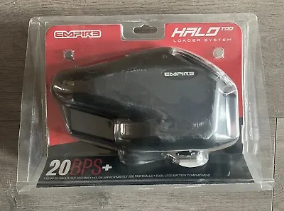 New Empire Halo Too Loader System Hopper For Paintball 20BPS+  Black • $83