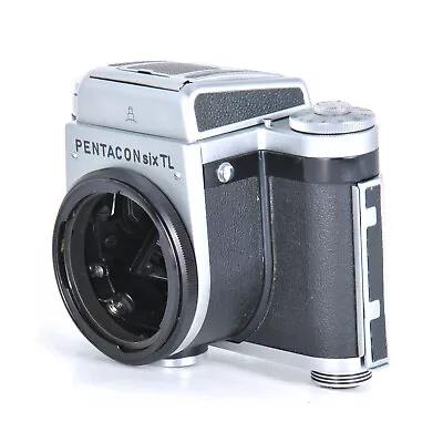 CLA'd Pentacon SIX TL 6x6 Medium Format Film Camera Body W/ Waist Level Finder! • $249.99