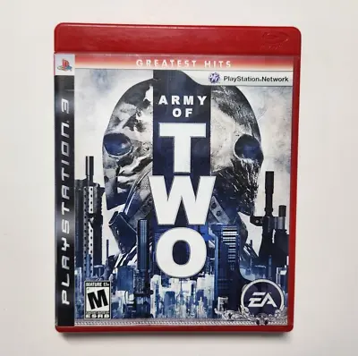 $6 • Buy Army Of Two (Sony PlayStation 3, 2008) PS3 (TESTED)