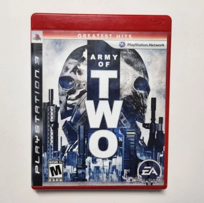 $6 • Buy Army Of Two (Sony PlayStation 3, 2008) PS3 (TESTED)