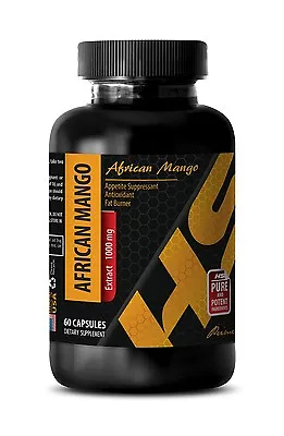 Extreme Weight Loss Pills - PURE AFRICAN MANGO EXTRACT 1000mg 1 Bottle 60 Caps • $18.43