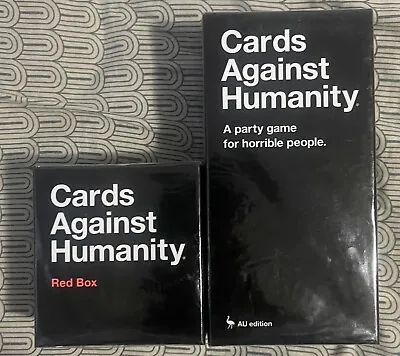 Cards Against Humanity Australian Edition Cards Againsy Humanity Red Box • $74.99