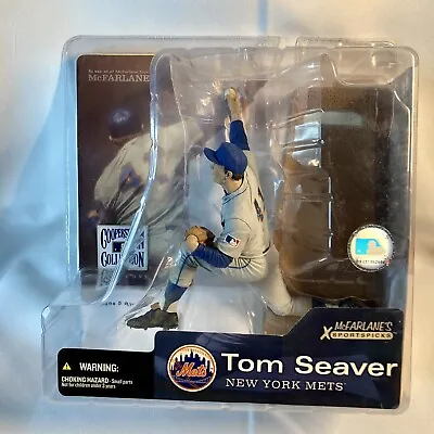 TOM SEAVER McFarlane Cooperstown Collection MLB Figure NEW • $29.99