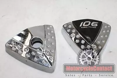 12-16 Cross Country Ignition Panel Cover Trim Cowl Plastic Set Chrome 106 Cc • $49.51