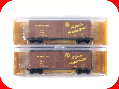 N Scale *UNION PACIFIC* Overland Box Car Set UP #104205 101677 - Deluxe 143512 • $43.99