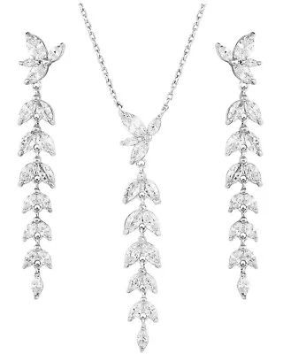 Montana Silversmiths Women's Woodbine Falls Crystal Jewelry Earrings And Silver • $65.93