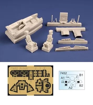 CMK 1/72 Modern US F-14A Tomcat Cockpit For Academy Kits • $15.98