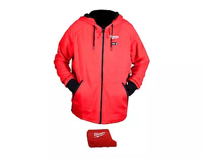 Milwaukee 306R-20XL M12 Red Heated Jacket Hoodie (X-Large) - Hoodie Only • $149.99