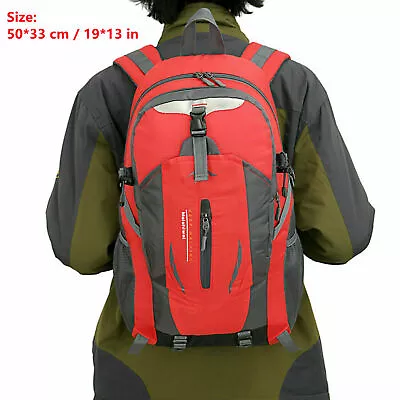 1x Outdoor Backpack School Laptop Bag Travel Camping Hiking-Backpack • $15.58