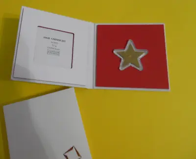 Valcambi Suisse 5 Gram 5 X 1 G .9999 Gold CombiBar™ Star Capsule In Assay Book • $280