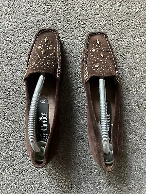 Brown Caprice Ladies Shoes-Size 3.5- New-Very Good Condition • £9.99