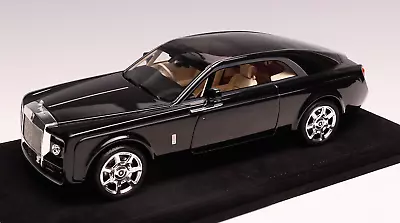 1/18 AB Models Rolls Royce Sweptail In Black Suede Base Limited 99 Pieces • $349.95