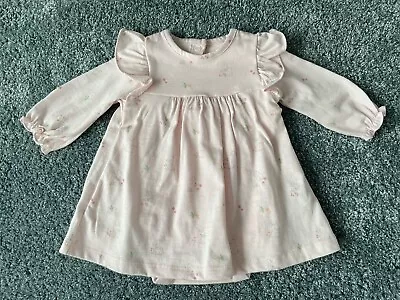 Mothercare Baby Girl Dress With Built In Vest - 0-3 Months/62 Cm NWT • £3.70