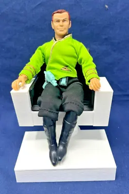 Star Trek Mego TOS Captain Kirk Bridge Command Chair For 8  Figure -3D Print • $27.50