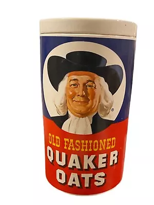 Vintage Regal China 1977 Old Fashioned Quaker Oats Cookie Lidded Container Jar • $26.77