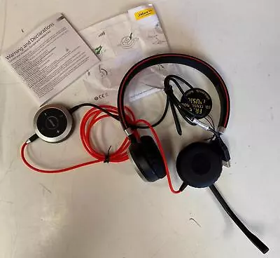 Jabra Evolve 40 UC Stereo Headphones - Black (6399-823-109) • $15