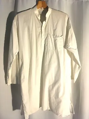 Quality Mens Indian Kurta Tunic See PHotos For Size OFF WHITE • $20