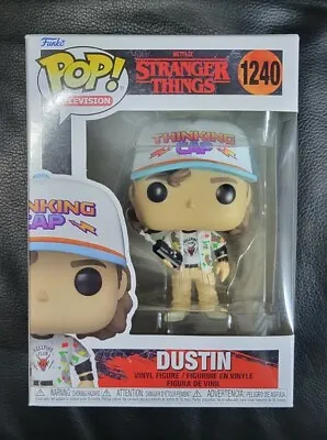 $27.99 • Buy Funko Pop! Stranger Things Season 4 - Dustin #1240  NEW IN HAND Thinking Cap
