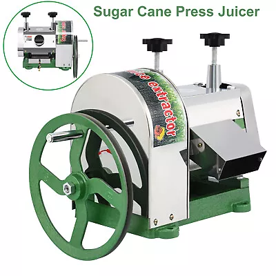 Manual Sugar Cane Press Juicer Machine Commercial Juice Extractor Squeezer • $205.69