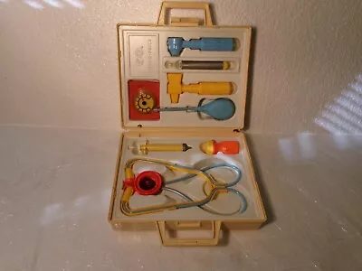 Vintage 1977 Fisher Price Doctor Nurse Kit Complete #936 Medical Set Case • $14.95