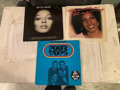 Four Tops Anthology-diana Ross-self Title-martha Reeves-we Meet-mint Vinyl • $60