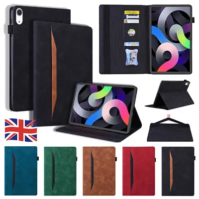 Smart Case Flip Leather Wallet Cover For IPad 5/6/7/8/9/10th Air 4/5 Pro 11 12.9 • £14.63