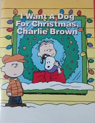 I Want A Dog For Christmas Charlie Brown (VHS 2003) • $10