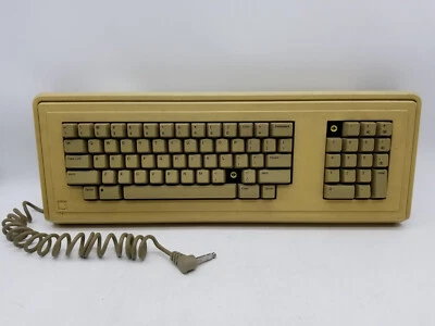 £491.57 • Buy Vintage Apple A6MB101 Lisa Keyboard KT Foam Foil W/Pullout Cards (Untested)