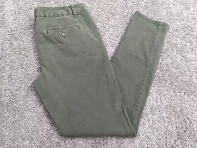 Mossimo Supply Co. Chino Pants Womens Size 11 Green Slim Skinny • $8.86