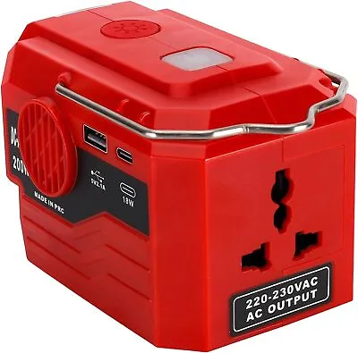 Power Inverter For Milwaukee 18v Battery DC 18V To AC 110-220V Battery Adapter • $44.15