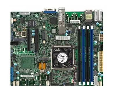 Supermicro X10SDV-4C+-TLN4F Server Motherboard Mini-ITX Xeon D1518 • $748.66