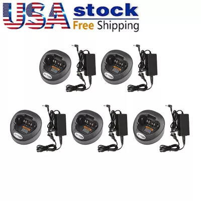 5x Charger For  XTS1500 XTS2250 XTS2500 XTS3000 XTS5000 MTX8000  Radio NTN8831 • $124.99