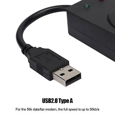 £18.35 • Buy Fax Modem Dual Port USB2.0 56K External Modem Driver For Win 7/Win 8/Win 10 SG5